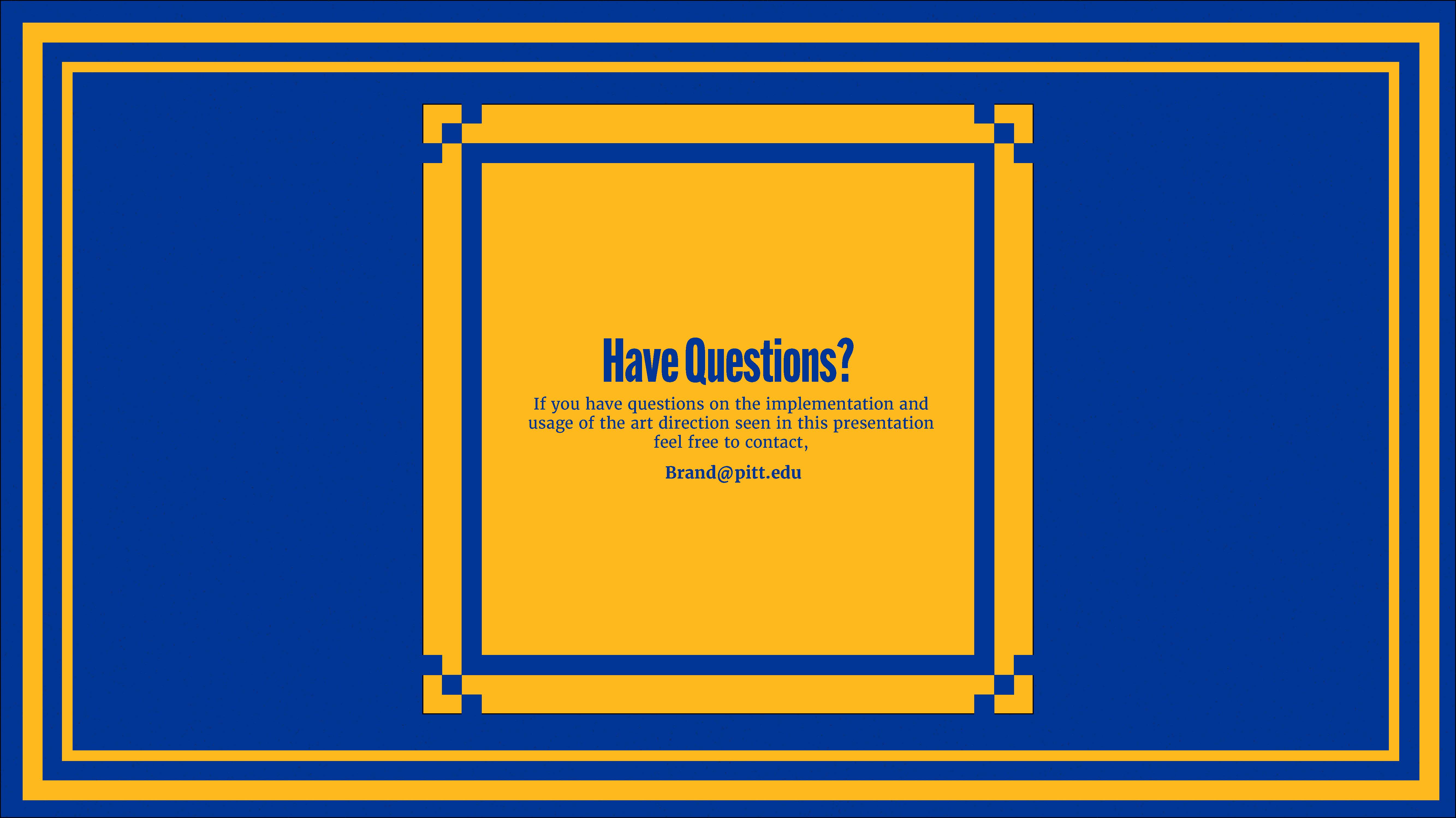 Mock Pitt Art Direction Presentation Page 9